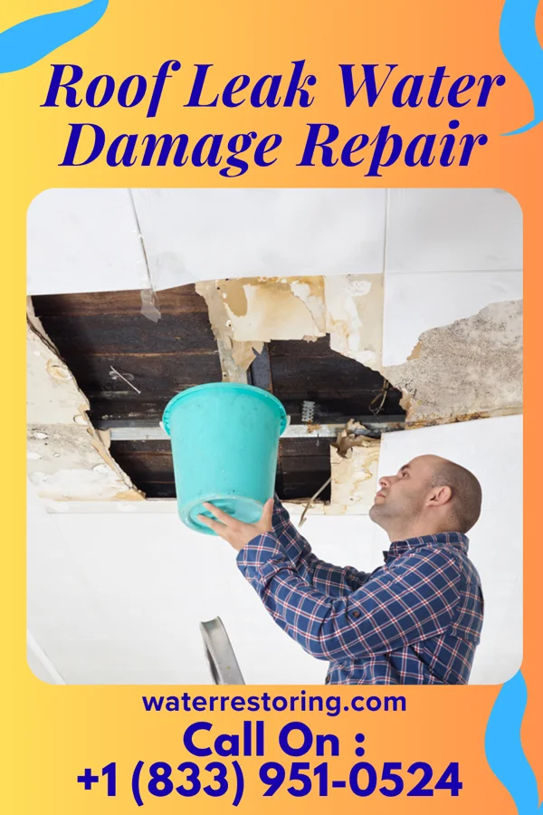 Roof Leak Water Damage Repair in McComb, OH
